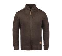 Solid Poul - Cardigan da Uomo, Taglia:M, Colore:Coffee Bean Melange (8973)