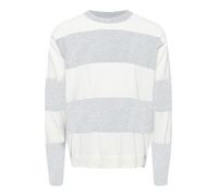 !Solid Pullover 'Fedele' grigio chiaro / grigio sfumato / bianco Uomo !Solid L grigio chiaro / grigio sfumato / bianco