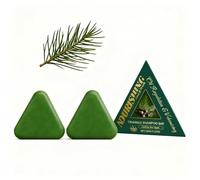 Solid Shampoo Bar a base vegetale, Natural Triangle Shampoo Bar per tutti i tipi di capelli, Volumizing & Oil Control Solid Shampoo per donne e uomini, sapone detergente delicato con (2 pezzi)