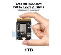 Solid State Drive Kit 1T For MAC MINI M4 SSD Capacity Upgrade SSD New Particles