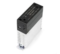 Solid State per relè 40A con dissipatore DIN rail Solid State (40A) | Corrente di carico 40 A, dissipatore di calore in alluminio integrato, montaggio su guida DIN, controllo DC-AC