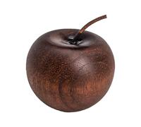 Solid Wood Fruit Scented Ornament - Sapele 4,5 x 4,5 x 3,7 cm | Natural Rustic Wooden Decoration, Car Fragrance Diffuser | for Uffiices, Living Room, Spa, Yoga, Meditazione, Classroom, Hotel