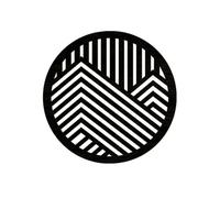 Solid Wood Wall Hanginngs Handmade Irregular Wooden Wall Art Round Carved Pendant Decoration for Home Office Unique Hollow Out Ornaments(Black,30cm round)