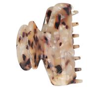 Solida Fermaglio per capelli marrone a fantasia 7 cm