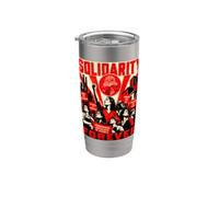 Solidarietà per sempre - Socialisti democratici d'America, DSA Bicchiere termico in acciaio inox doppia parete