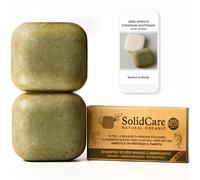 SolidCare - shampo solido per capelli fragili e stressati, un doccia shampoo solido naturale al profumo di mango e mandarino con oli di arancio dolce e rosmarino per morbidezza e vitalità