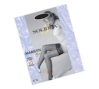 Solidea Autoreggente 70 den MOKA a maglia liscia MARILYN 70 sheer 12/15 mmHg art. 028070 Size L