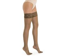 Solidea Autoreggenti 140 den CAMEL a maglia liscia MARILYN 140 sheer Calze a com