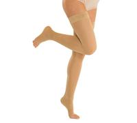 Solidea Marilyn Ccl2 Plus Punta Aperta Autoreggenti Natur 25-32mmHg 5XL - Calze autoreggenti compressione