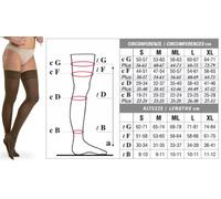 Solidea Autoreggenti NERO 2° classe MARILYN Ccl. 2 25/32 mmHg Art. 0324B8