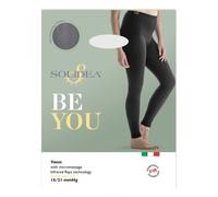 Solidea Be You Tonic Leggins trattamento Anticellulite Micromassaggiante NERO 15/21 mmHg Art. 0602B5 -- Size M