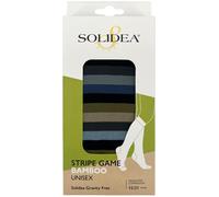 SOLIDEA BY CALZIFICIO PINELLI CALZA SOLIDEA STRIPE GAME HARMONIA NERO L