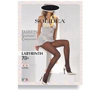 solidea by calzificio pinelli Labyrinth 70 collant fantasia moka 4xl