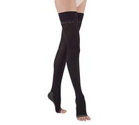 Leggins Anticellulite - Calza a Compressione Graduata Night Wellness 70 Nero - Taglia 4 L