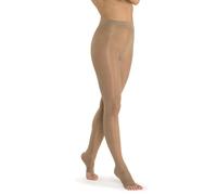 Solidea Collant Venere 70 – 70 den Miele punta aperta compressione graduata 12/15 mmHg Taglia S