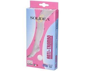 SOLIDEA Calze Anti-Trombo Bianco Taglia L Calzini