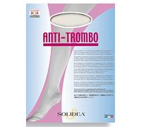 Solidea Anti-Trombo Calza Colore Bianco Taglia S