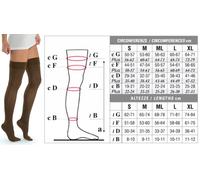 Solidea Calze BRONZE 2° classe CATHERINE Ccl. 2 art. 0323B8 Size ML