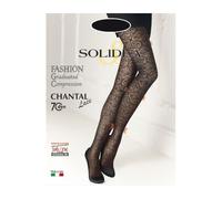 Solidea Chantal Lace Collant In Pizzo 70 Den Champagne 1-S