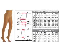Solidea Collant 1° classe FUMO WONDER MODEL Ccl. 1 punta aperta 18/21 mmHg Art.