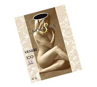Solidea Collant 100 den MOKA sheer VENERE 100 Calze a compressione graduata 15/1