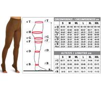 Solidea Collant 2° classe NATUR WONDER MODEL Ccl.2 Plus line Punta aperta 25/32