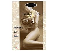 Solidea Collant 30 den CAMEL sheer VENERE 30 Calze a compressione graduata 8/11 mmHg Art. 016930 -- Size L