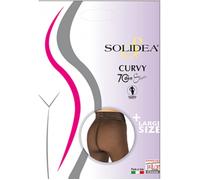 Solidea Collant Curvy 70 Sheer Glacé compressione graduata, XL