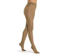 SOLIDEA Collant Donna Venere 140 Compressione Graduata 18/21 mmHg Collant Compressione Graduata Donna, Collant 140 Denari (Camel, 48)