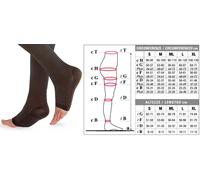 Solidea Collant NATUR 1° classe Uomo DYNAMIC Ccl. 1 Punta aperta 18/21 mmHg Art.