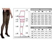 Solidea Collant NERO 1° classe Uomo DYNAMIC Ccl. 1 18/21 mmHg Art. 0450A4