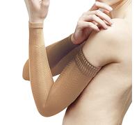 Solidea Coppia di bracciali lunghi dal braccio al polso MICROMASSAGE ARM BAND colore Noisette art. 0507A5 Size L