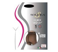 Solidea Curvy 140 Den Opaque Collant Blu Navy 2M-XL