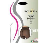 Solidea Curvy 140 Den Velati Collant Compressione 18-21mmHg 3 ml XL Nero - Collant compressivo