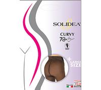 Solidea Curvy 70 Sheer Colore Sm09 Nero Taglia 3ML-XL Un Paio