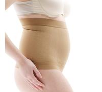 SOLIDEA Fascia Addominale Unisex Silver Wave Abdominal Band | Pancera Contenitiva Donna, Pancera Contenitiva Uomo (Noisette, 44)