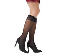 Solidea Gambaletti 140 den CAMEL velato MISS RELAX 140 sheer Calze a compression