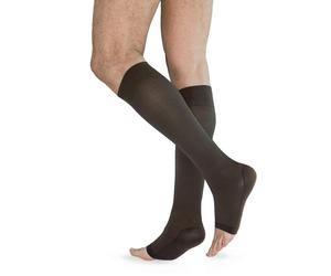 Solidea Gambaletti 140 den NATUR coprente RELAX UNISEX 140 punta aperta cotone C