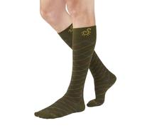 Solidea Gambaletti OLIVE SOCKSFORYOU MERINO BAMBOO RUMBA Calze a compressione gr