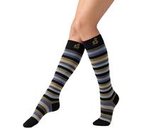 SOLIDEA Gambaletti STRIPE GAME HARMONIA, Calze a compressione graduata 15/21 mmHg