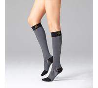 Solidea Gambaletti STRIPE GAME POLARIS, Colore NERO, Calze a compressione gradua