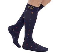 Solidea Gambaletto BLU SCURO unisex SOCKSFORYOU BAMBOO SQUARE art. 0581A4 Size XXL