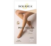 Solidea GAMBALETTO MISS RELAX 70 PUNTA APERTA NERO 1S