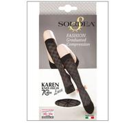 KAREN LACE 70 GAMB NERO 1S