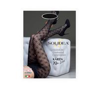 Solidea Collant 70 den ANTRACITE sheer KAREN LACE 70 Calze a compressione gradua