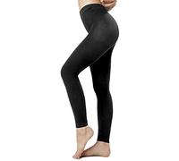 Solidea Leggings Silver Wave Long modellanti anticellulite Nero XXXL
