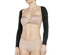 Solidea Maniche NERO lunghe SILVER WAVE SLIMMING SLEEVES 15/21 mmHg Art. 0433A5 - Size XL