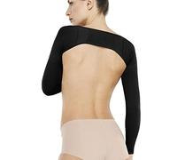 SOLIDEA Manicotti Braccia Slimming Sleeves Compressione Graduata 15/21 mmHg | Arm Sleeve, Guaina Braccia, Compressione Braccia (Nero, M)