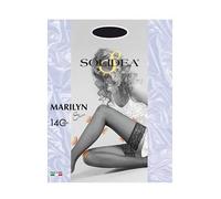 Solidea Marilyn Sheer Autoreggente 140 Den Colore Nero Taglia 3-ML 1 Paio