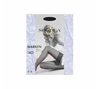 SOLIDEA BY CALZIFICIO PINELLI MARILYN 140 Autoreggente Nero 3